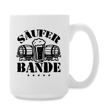 Drunkard Gang Beer - Large Mug 440 ml - white - Right