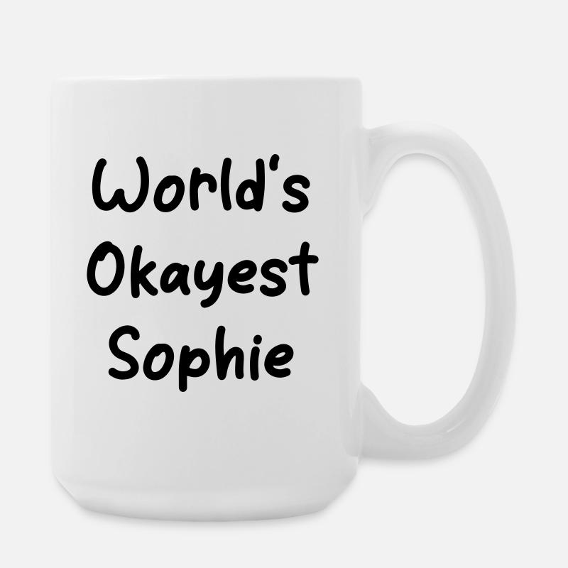 Sophie la plus correcte du monde - Grande tasse 440 ml - blanc