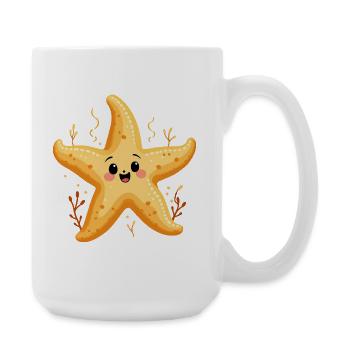 Starfish Costume Sea Creature Under Water Summer - Large Mug 440 ml - white - Right