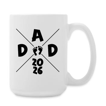 Dad 2026 - Large Mug 440 ml - white - Right