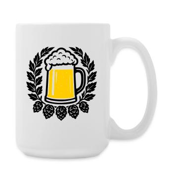 Bier - Large Mug 440 ml - white - Right