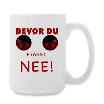Before you ask - no - Large Mug 440 ml - white - Right