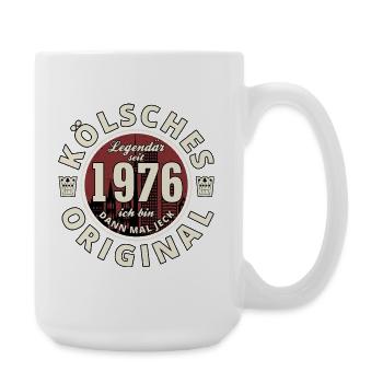 50th Birthday 2026 Cologne Original Born 1976 - Large Mug 440 ml - white - Right