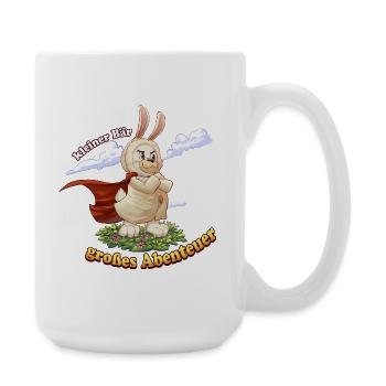 Siggi und der Zauberwald - Abenteuer - Große Tasse 440 ml - Weiß - Rechts