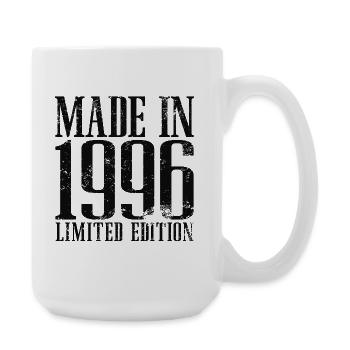 Made in 1996 Vintage Vintage Birthday Gift - Large Mug 440 ml - white - Right