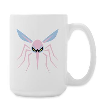 Mosquito, Mosquito, Insect, Evil - Large Mug 440 ml - white - Right