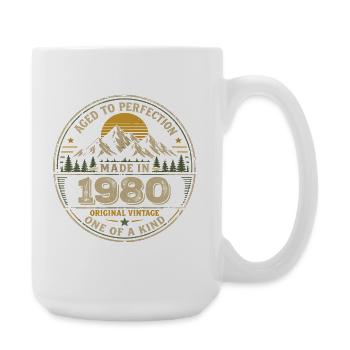 1980 Birthday Party 1980 - Born in 1980 - Large Mug 440 ml - white - Right