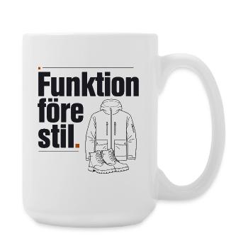 Outdoor Suède Fonction Avant Le Style - Grande tasse 440 ml - blanc - Droite