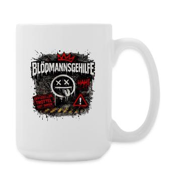 Assistant to the Certified Fool „BLÖDMANNSGEHILFE“ - Large Mug 440 ml - white - Right
