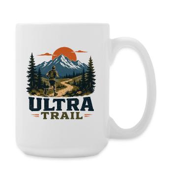 Trail Running - Ultra Trail - Large Mug 440 ml - white - Right