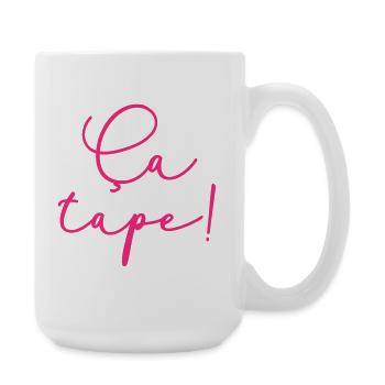 It's Hitting - What Heat - Large Mug 440 ml - white - Right
