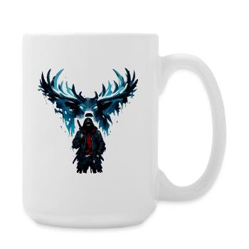 Vol de nuit Blue Phoenix - Grande tasse 440 ml - blanc - Droite