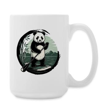  Funny SUP Paddleboard Board Stand Up paddel - Große Tasse 440 ml - Weiß - Rechts