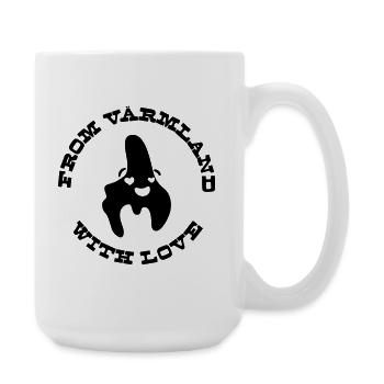From Värmland with love - Large Mug 440 ml - white - Right
