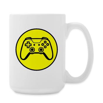 Controller Joypad Icon - Large Mug 440 ml - white - Right