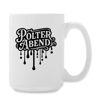 Polter Abend Polterhochzeit - Große Tasse 440 ml - Weiß - Rechts