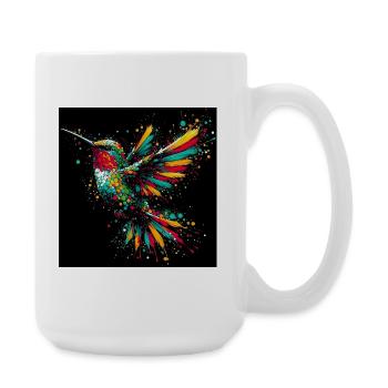 colibri - Grande tasse 440 ml - blanc - Droite