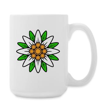 Edelweiss - Große Tasse 440 ml - Weiß - Rechts