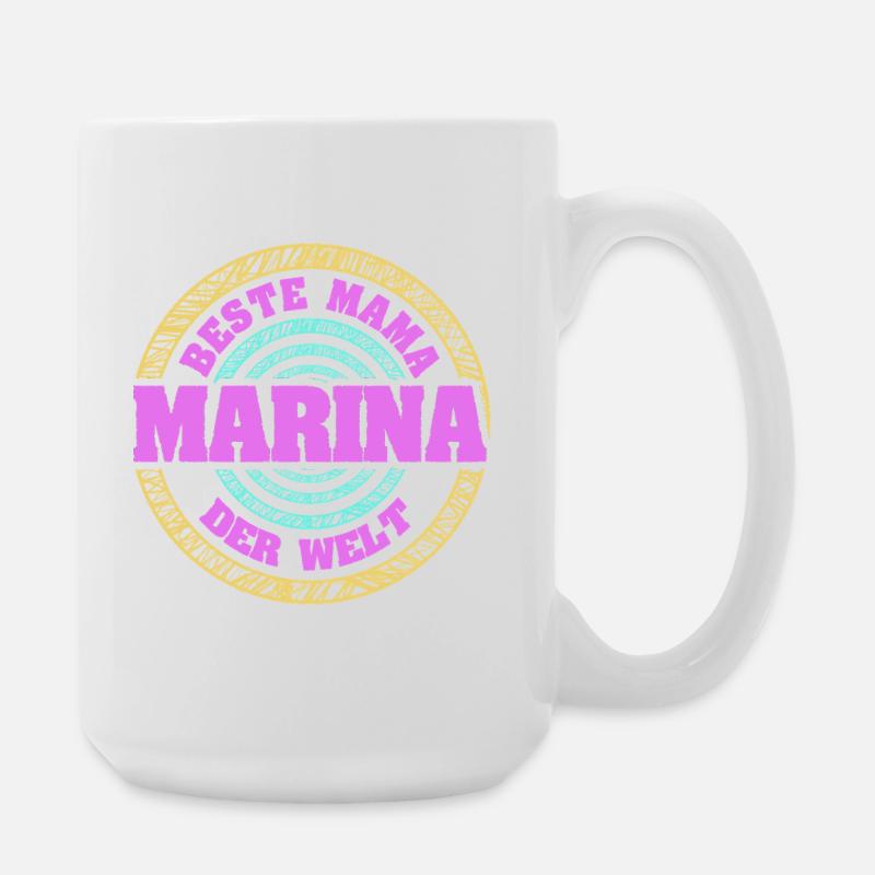 Mutter Marina - Große Tasse 440 ml - Weiß
