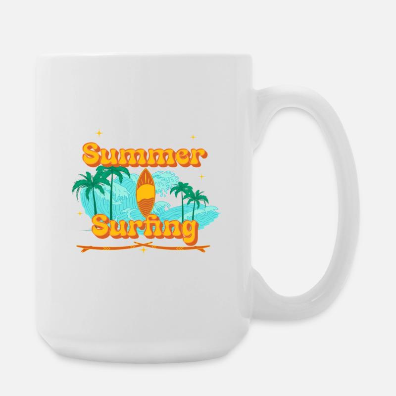 Surf - Grande tasse 440 ml - blanc