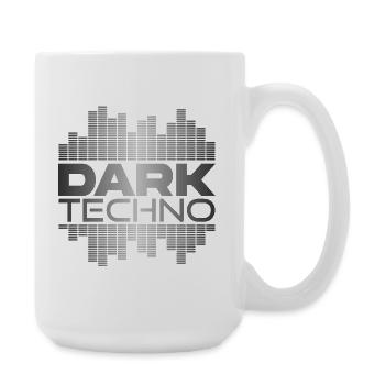 Dark Techno Pulse - Large Mug 440 ml - white - Right