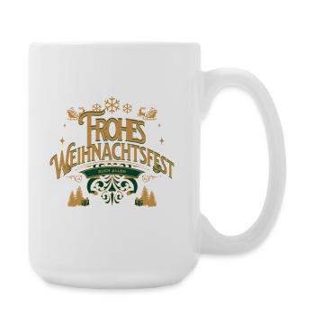 Liebevolle Weihnacht - Große Tasse 440 ml - Weiß - Rechts