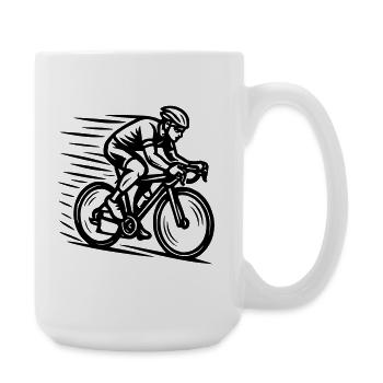 Racer - Large Mug 440 ml - white - Right