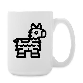 pinata - Grande tasse 440 ml - blanc - Droite