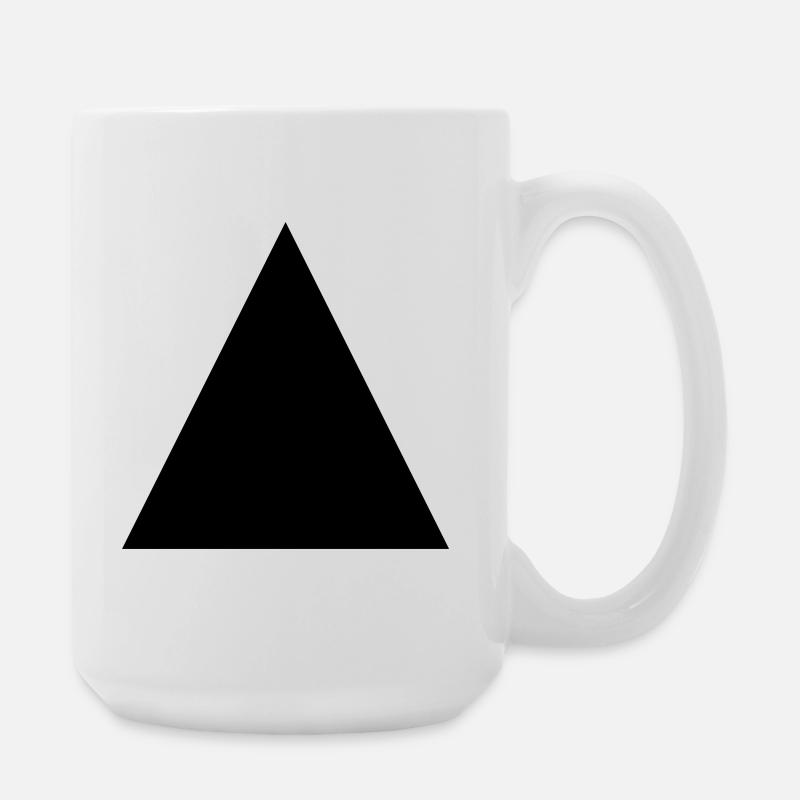Triangle - Grande tasse 440 ml - blanc