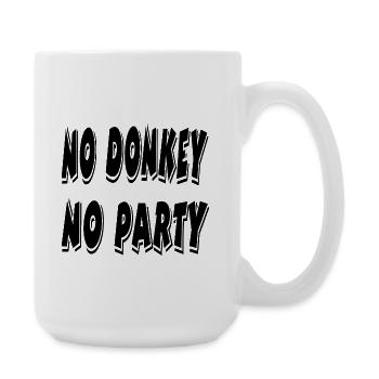 âne - Grande tasse 440 ml - blanc - Droite