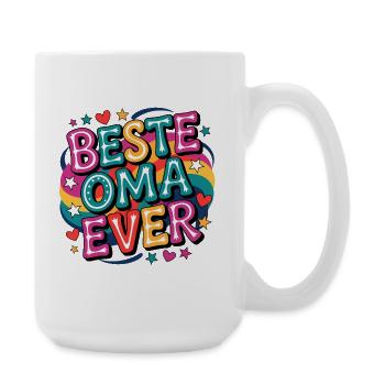 Best Grandma Ever - Large Mug 440 ml - white - Right
