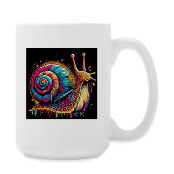Snail - Large Mug 440 ml - white - Right