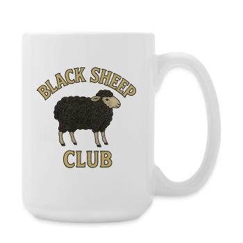 Black Sheep Club Emblem - Large Mug 440 ml - white - Right