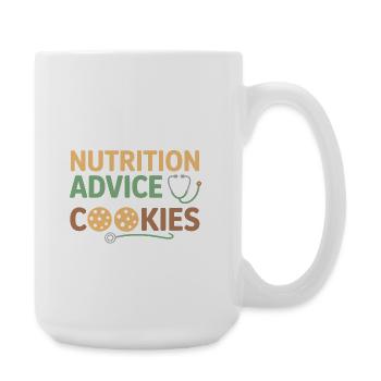 Professional Registered Dietitian Expert Counselor - Large Mug 440 ml - white - Right