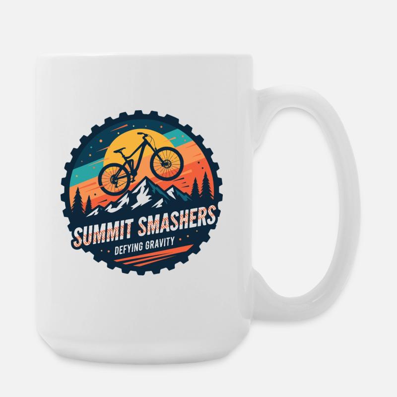 Summit Smashers Defying Gravity - Large Mug 440 ml - white