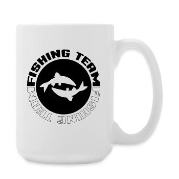 Fishing Team - Large Mug 440 ml - white - Right