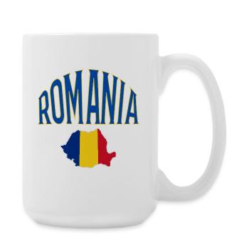 Romania - Large Mug 440 ml - white - Right