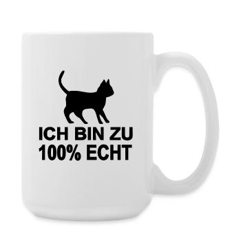 Chat - Grande tasse 440 ml - blanc - Droite