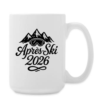 Après-ski 2026 - Large Mug 440 ml - white - Right