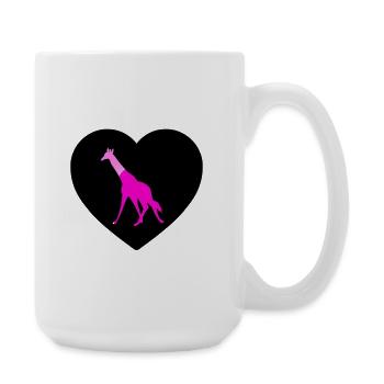 Giraffe - Large Mug 440 ml - white - Right
