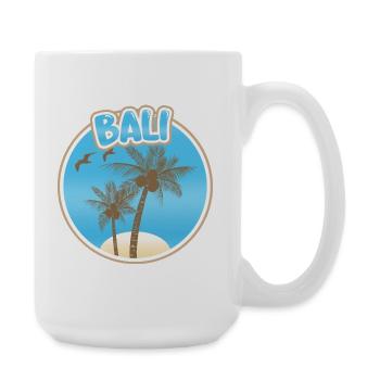 Geschenk für Bali - Große Tasse 440 ml - Weiß - Rechts
