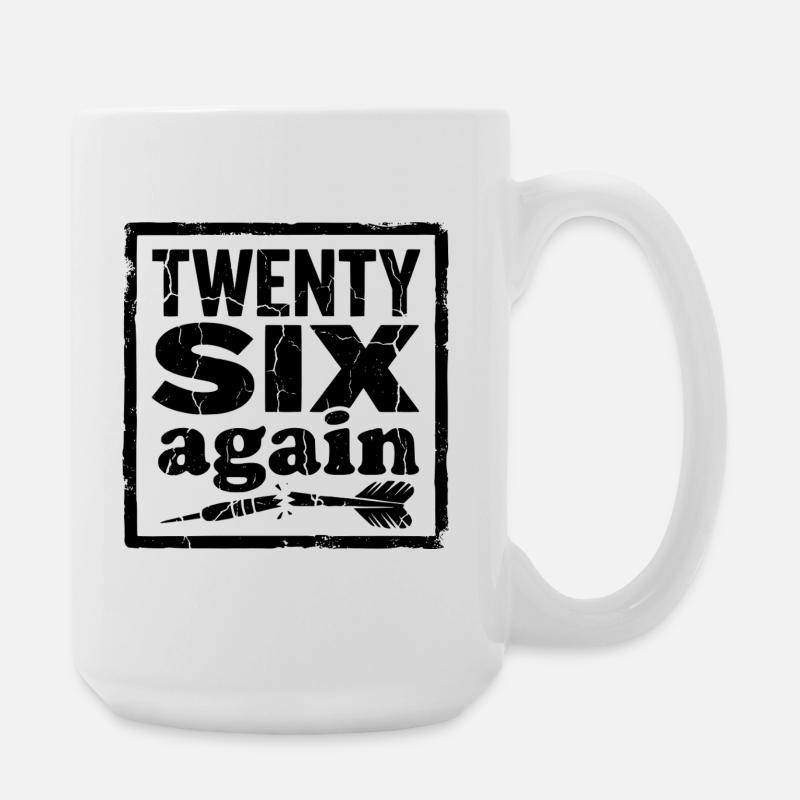 Le sac de fléchettes rate 26 points - Grande tasse 440 ml - blanc