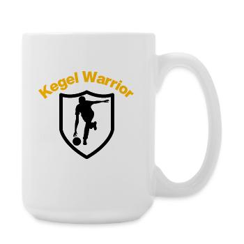 Kegel Warrior, Track Legend, All 9e, Bowler - Large Mug 440 ml - white - Right
