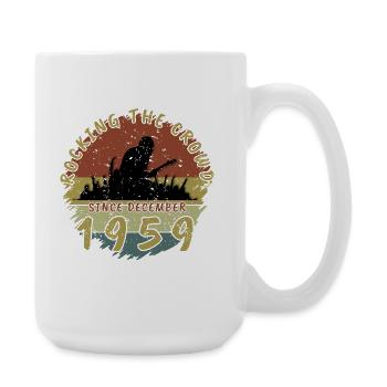 66e anniversaire Faire vibrer la foule GIT 12/1959 - Grande tasse 440 ml - blanc - Droite