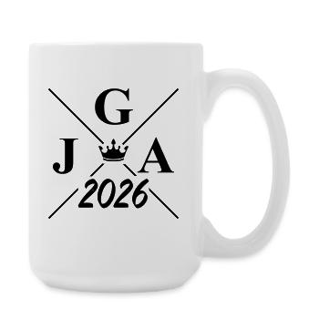 Jga 2026 Logo - Grande tasse 440 ml - blanc - Droite
