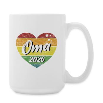 Grand-mère 2026 Future grand-mère Grand-mère rétro vintage - Grande tasse 440 ml - blanc - Droite