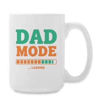 Dad Mode Loading for Proud Fathers-to-be - Large Mug 440 ml - white - Right