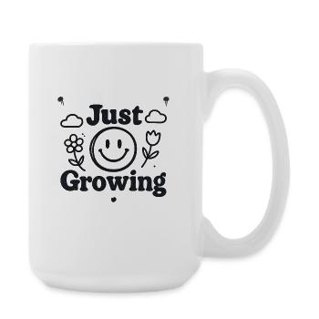 Just Growing - Large Mug 440 ml - white - Right