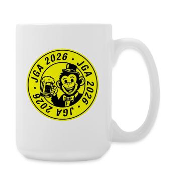 Jga 2026 Monkey Groom - Large Mug 440 ml - white - Right