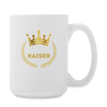 Funny gift for all emperors - Large Mug 440 ml - white - Right